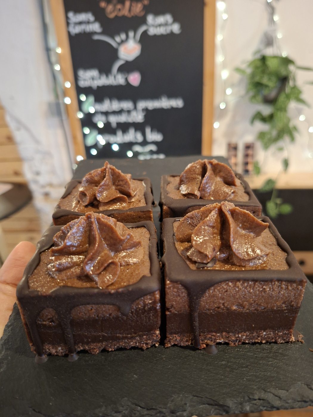 Chocolate Trilogy Cake